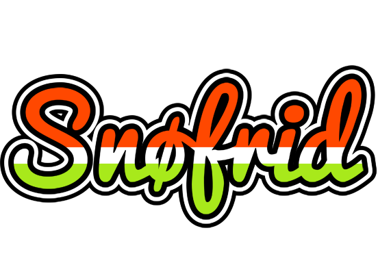 Snøfrid exotic logo