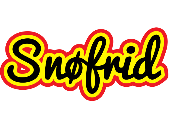 Snøfrid flaming logo