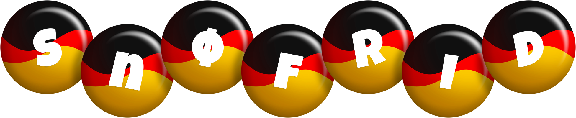 Snøfrid german logo