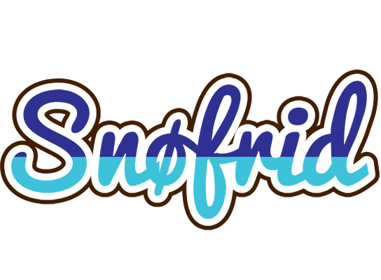 Snøfrid raining logo