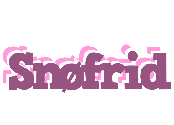 Snøfrid relaxing logo