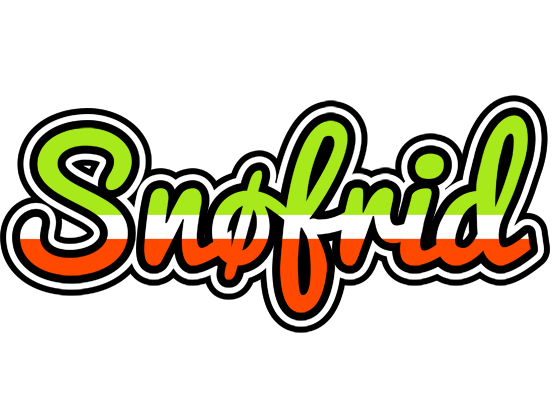 Snøfrid superfun logo