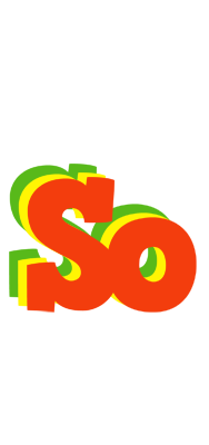 So bbq logo