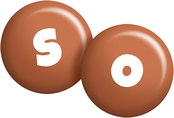 So candy-brown logo