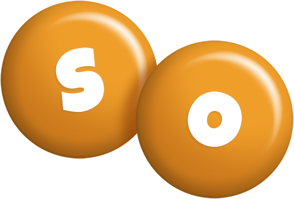 So candy-orange logo