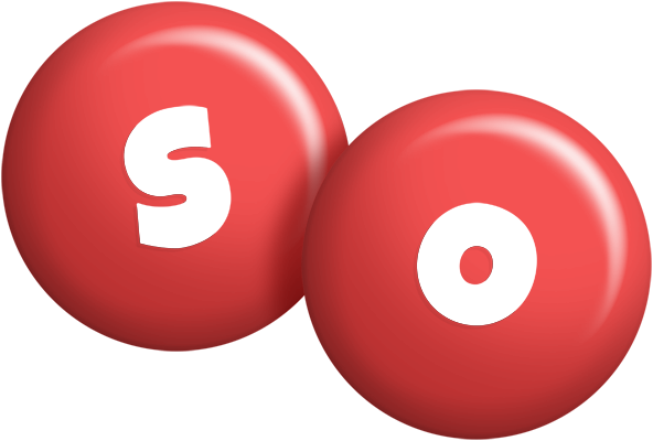 So candy-red logo