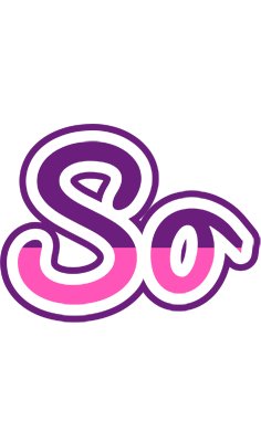 So cheerful logo