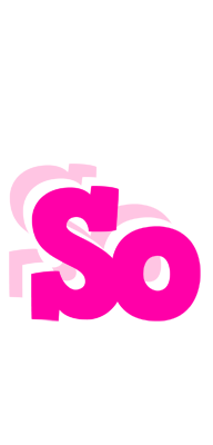 So dancing logo