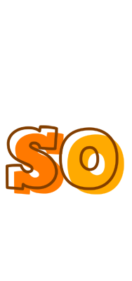 So desert logo
