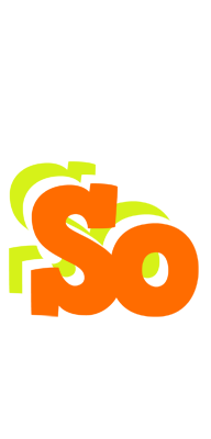 So healthy logo