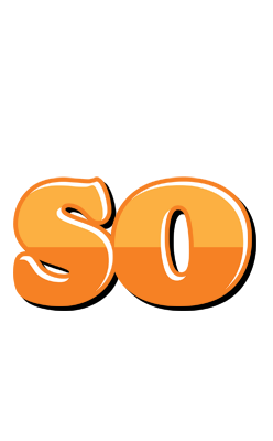 So orange logo