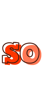 So paint logo