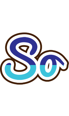 So raining logo