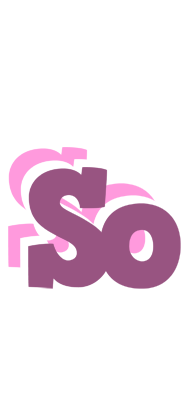 So relaxing logo