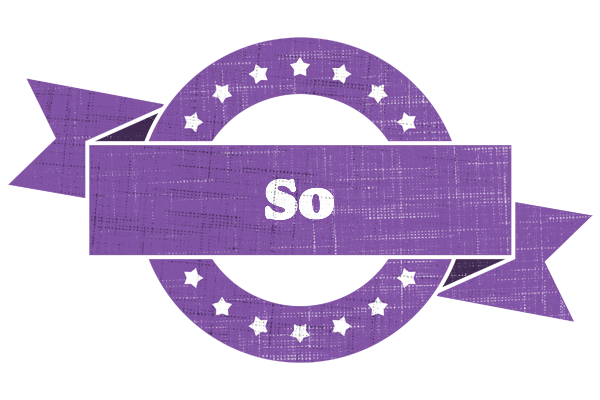 So royal logo