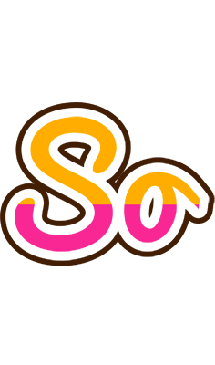 So smoothie logo