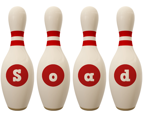 Soad bowling-pin logo