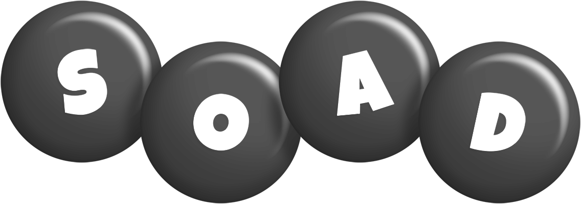 Soad candy-black logo