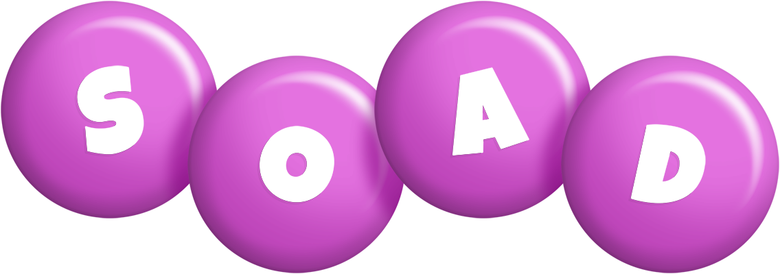 Soad candy-purple logo