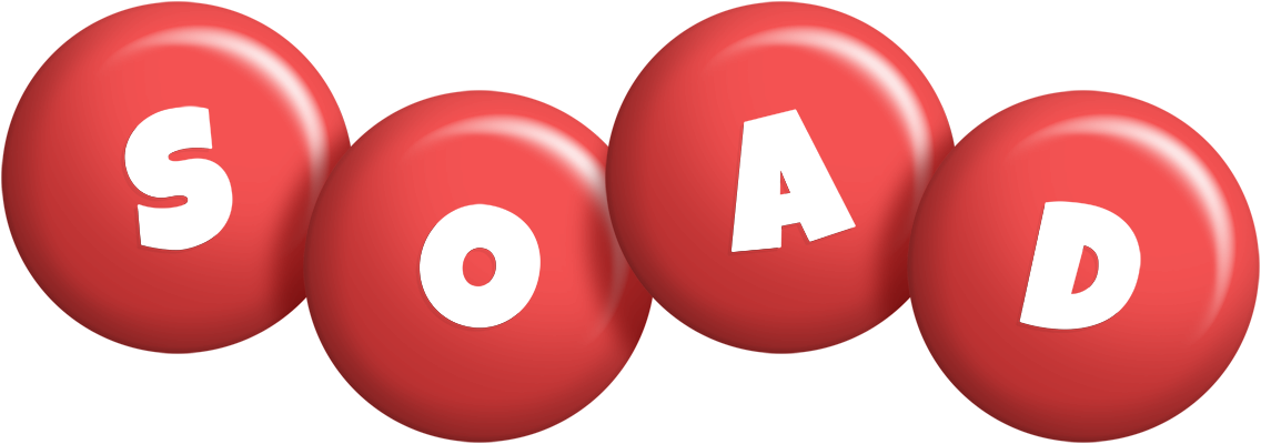 Soad candy-red logo