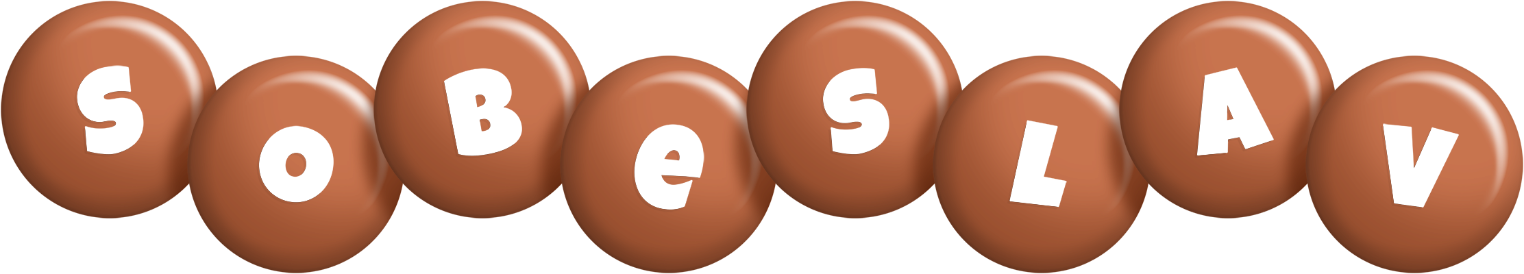 Sobeslav candy-brown logo