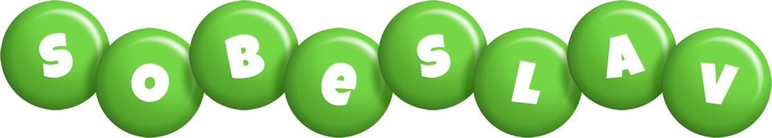 Sobeslav candy-green logo