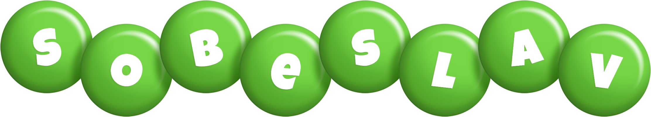 Sobeslav candy-green logo