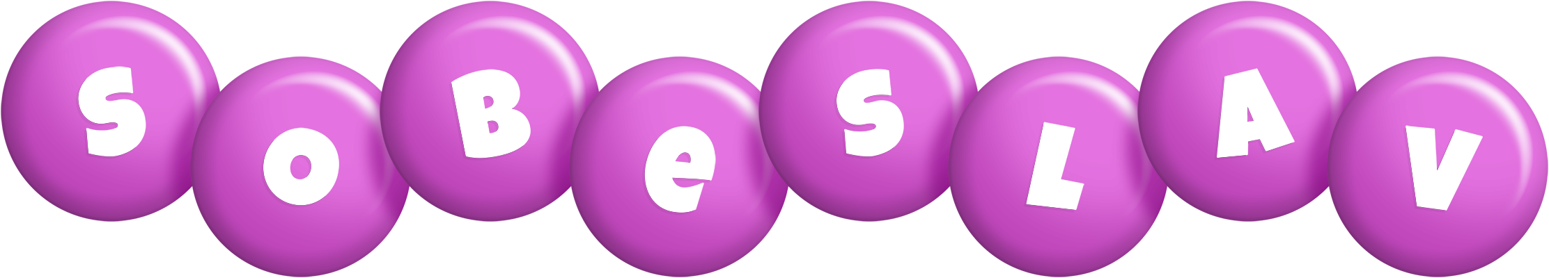 Sobeslav candy-purple logo