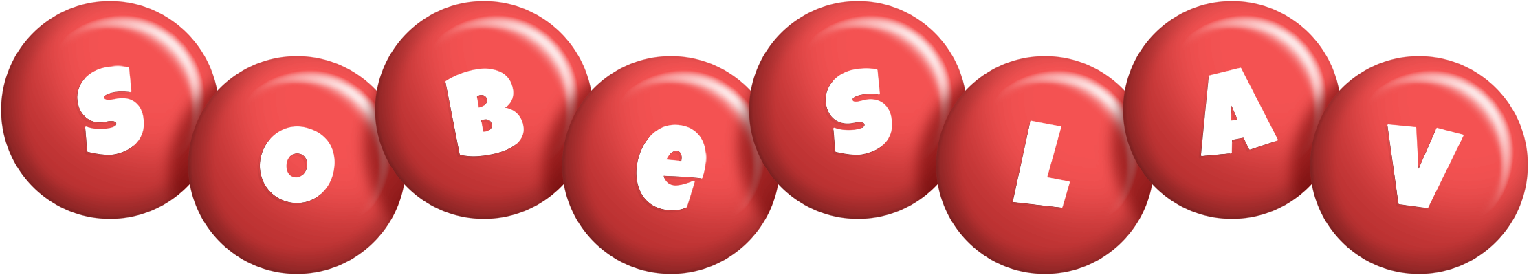 Sobeslav candy-red logo