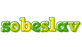 Sobeslav juice logo