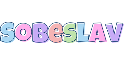 Sobeslav pastel logo