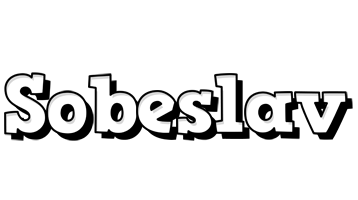 Sobeslav snowing logo