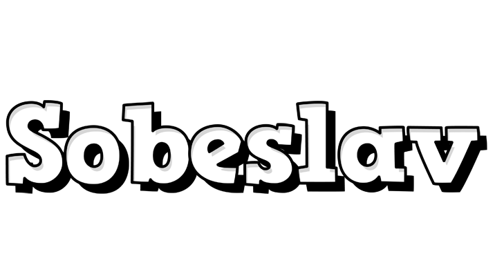 Sobeslav snowing logo