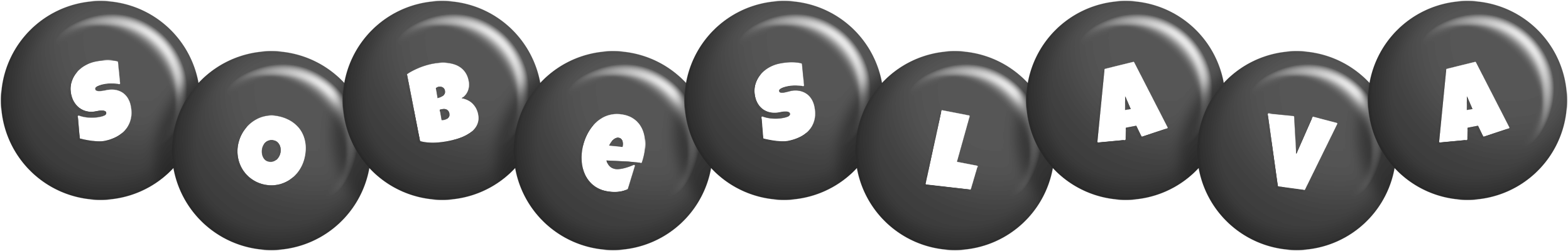 Sobeslava candy-black logo