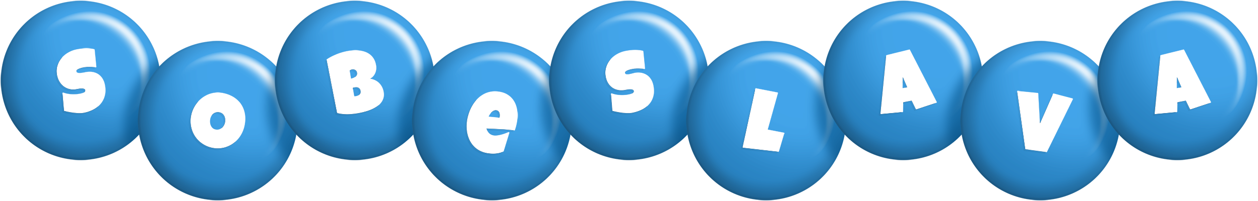 Sobeslava candy-blue logo