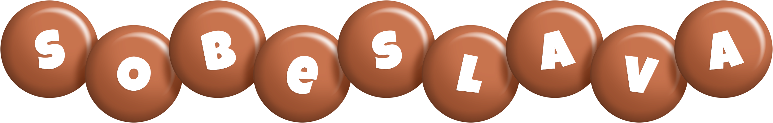 Sobeslava candy-brown logo