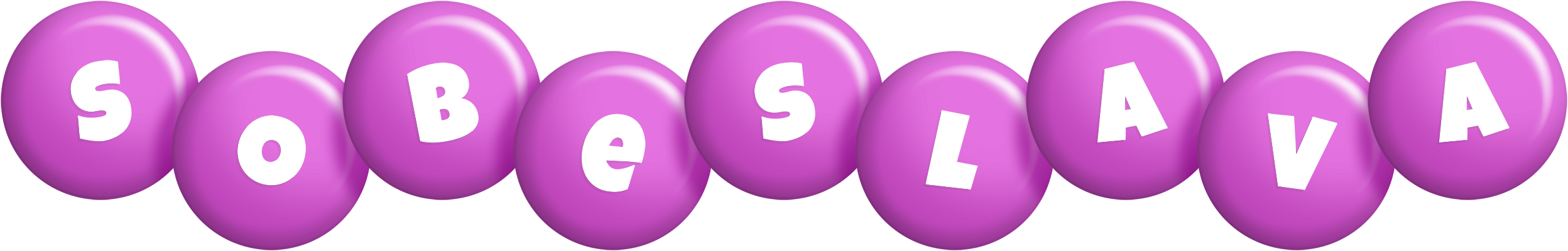 Sobeslava candy-purple logo