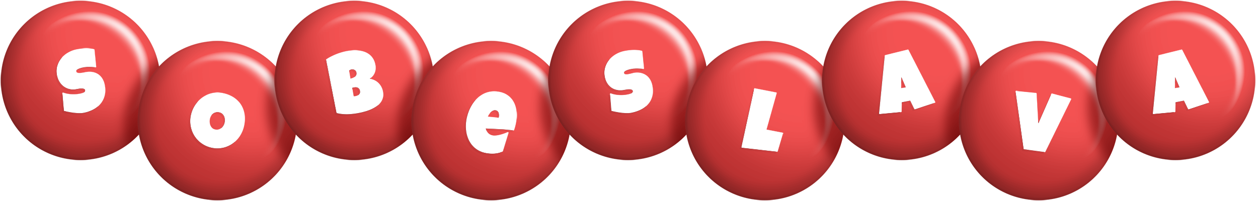Sobeslava candy-red logo