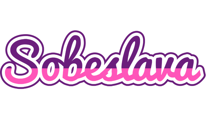 Sobeslava cheerful logo