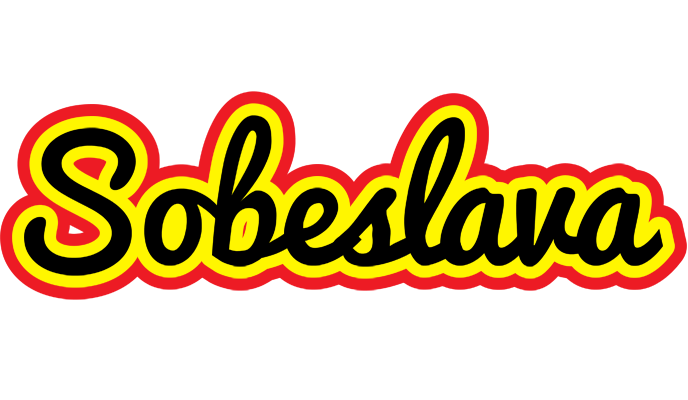 Sobeslava flaming logo