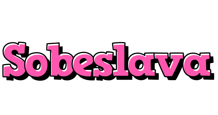 Sobeslava girlish logo