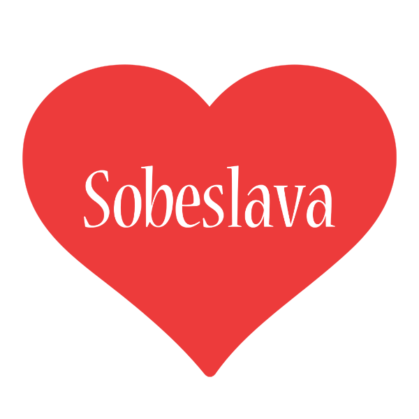 Sobeslava love logo