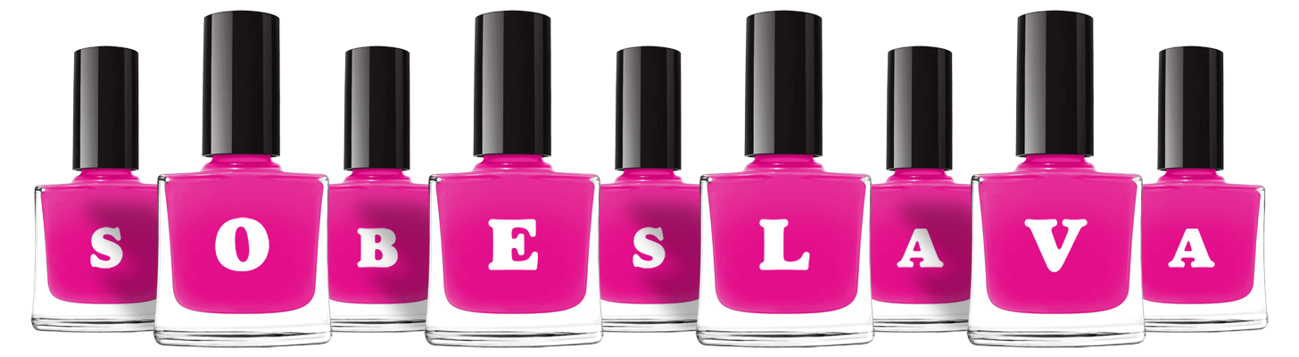 Sobeslava nails logo