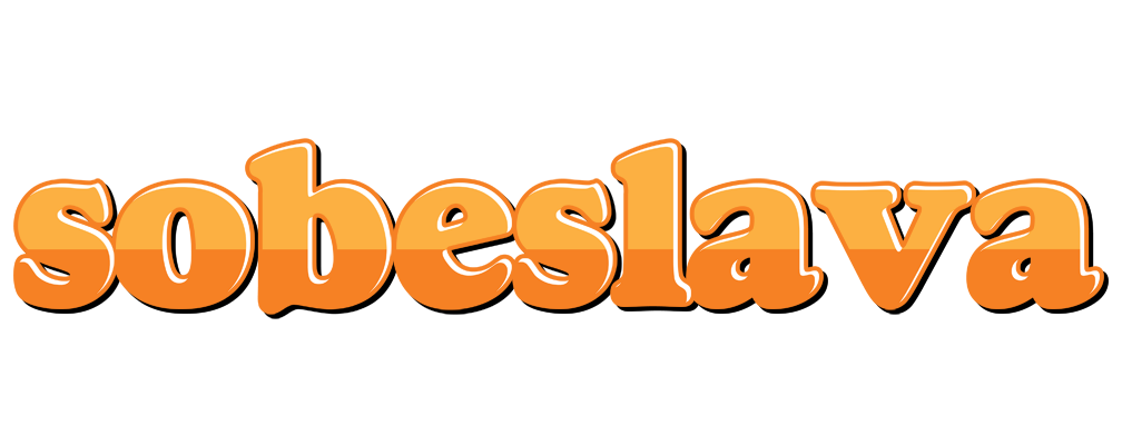 Sobeslava orange logo