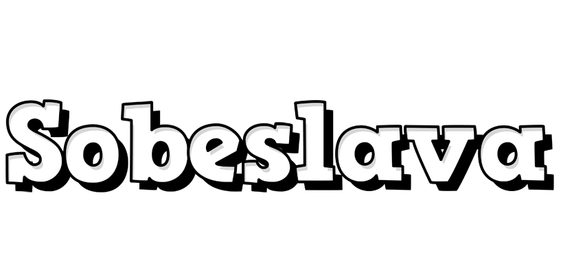 Sobeslava snowing logo