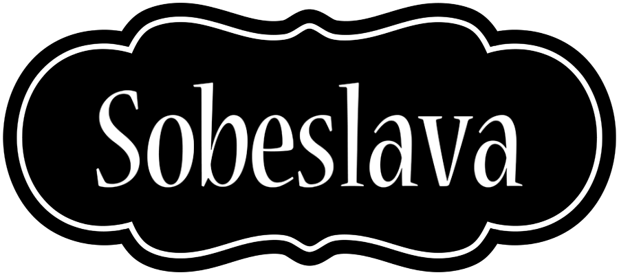 Sobeslava welcome logo