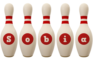 Sobia bowling-pin logo