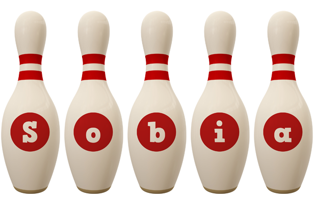 Sobia bowling-pin logo