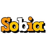 Sobia cartoon logo