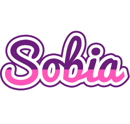Sobia cheerful logo